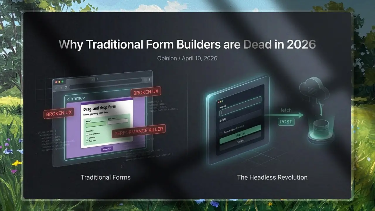 Why Traditional Form Builders are Dead in 2026